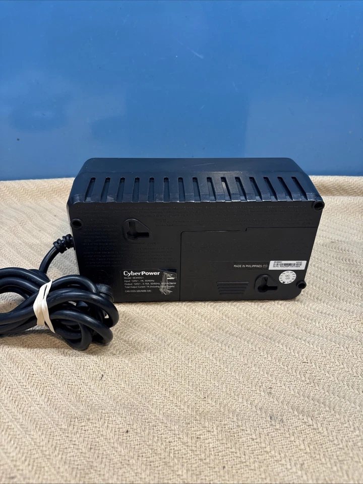 CyberPower SE450G1-R 450VA / 260W UPS System, 8 Outlets,Black - Image 4 of 4