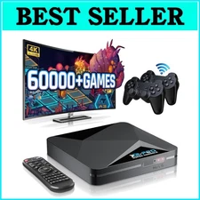 Powerful All-in-One Retro Console: 65,000+ Games & 60+ Emulator Compatibility