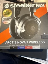 SteelSeries Arctis Nova 7 Wireless Over-Ear Gaming Headset - Black