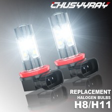 2x H11 Led Fog Light Driving Lamp Bulbs For Mazda 2 3 5 6 Cx-5 Cx-7 Foglight Kit