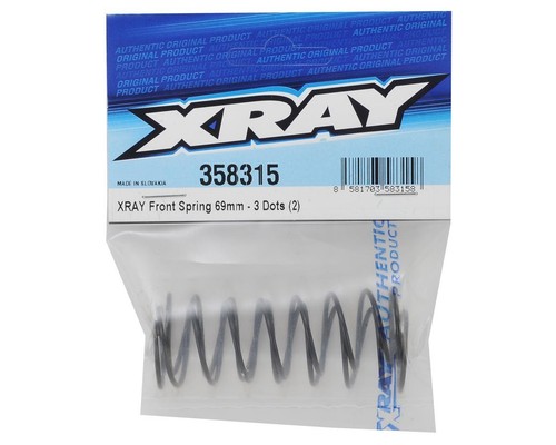 XRAY Stoßdämpfer Feder vorne 69 mm 3 DOTS XRA358315 XB8 2023, XB8E 2023, XT8 2 . - Bild 2 von 2