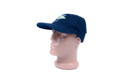 Men's REEBOK International Vintage 90s Baseball Cap Hat Blue Navy Beanie Used - Picture 3 of 12