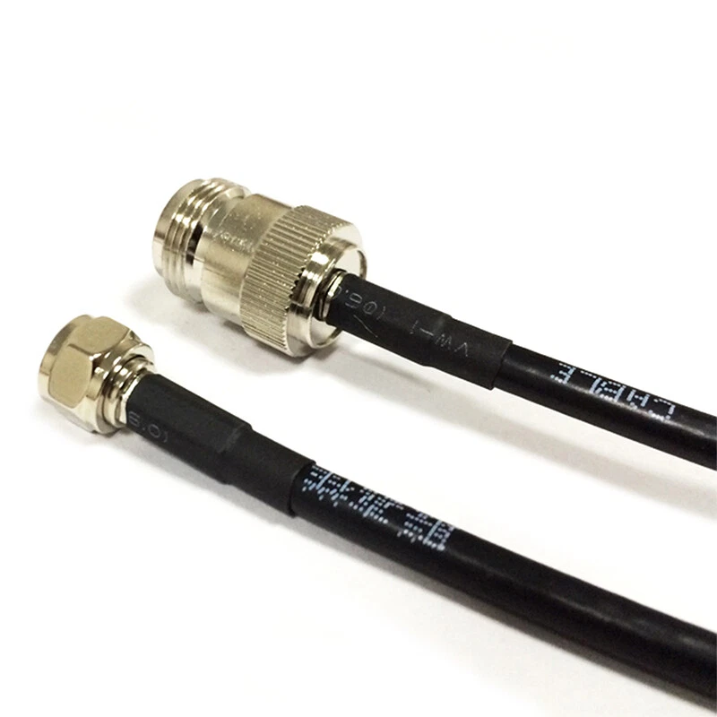 N type female to F type male plug pigtail cable RG58 50cm 20inch for wifi router - Image 3 of 3