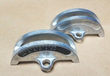 Pair Delta 14" bandsaw front  rear trunnions 426-02-395-0005 426-02-0-950-0002