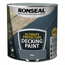 Ronseal Ultimate Protection Decking Paint Slate 2.5L Rescues Protects 