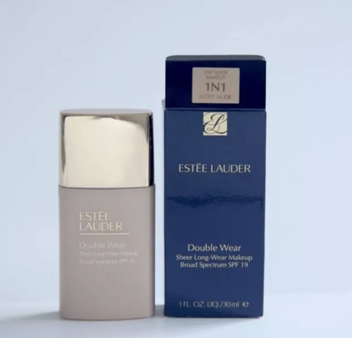 Estee Lauder Double Wear SHEER Long Wear Makeup 1N1 Ivory Nude 1oz Foundation - 第 1/3 張圖片