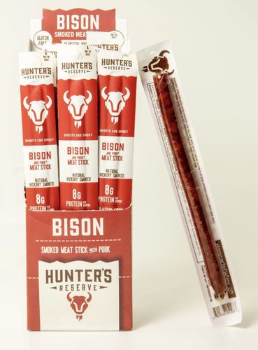 Hunter’s Reserve Bison .9oz Trail Sticks 6 Pack