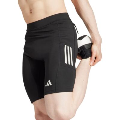adidas Own The Run Mens Short Tights Black Running Fitted Sports