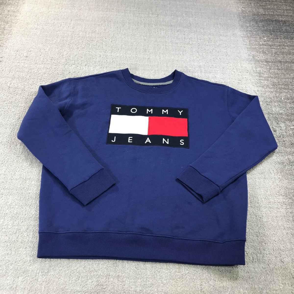 Vintage Tommy Hilfiger Sweater Womens Large Tommy Jeans