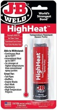JB Weld HighHeat Temperature Resistant Epoxy Putty Stick Machine Grey 2oz