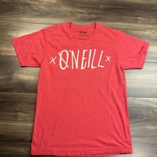 O'Neill Shirt Mens Medium Red T-Shirt Short Sleeve
