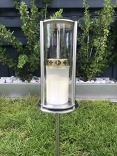 Ständer für Grablampe Grablaterne Edelstahl Neu Grableuchte Hochwertig Grablicht