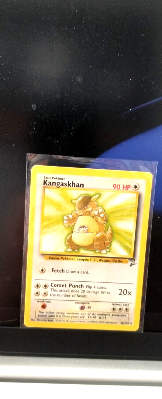 Kangaskhan 26/130 Base Set 2 Rare Pokemon NM