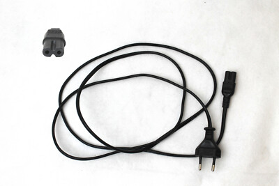 Longwell LS-7 2-pol Stromkabel Netzkabel Eurokabel Anschlusskabel H03VVH2-F 1.7m