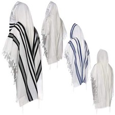 NEW Mofet Wool Tallit - Modim, Jewish Prayer Shawl 100% Wool, Kosher Tzitzit