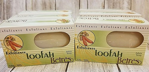 (6er Pack) Betres Luffa Peeling Seife. 3,5 oz. Jabon Peeling Betres - Bild 2 von 2