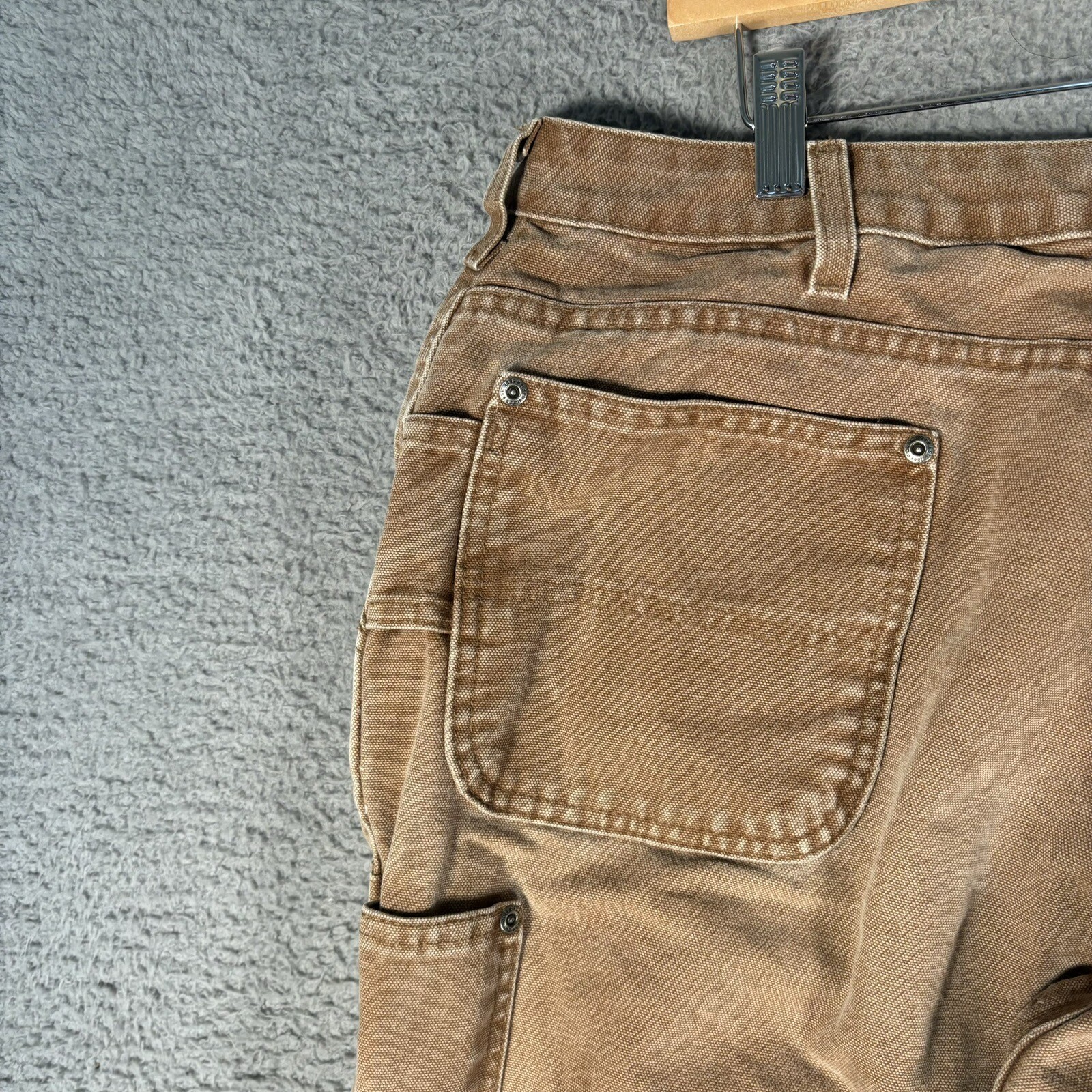 Carhartt Double Knee Pants Carpenter Canvas Work … - image 6