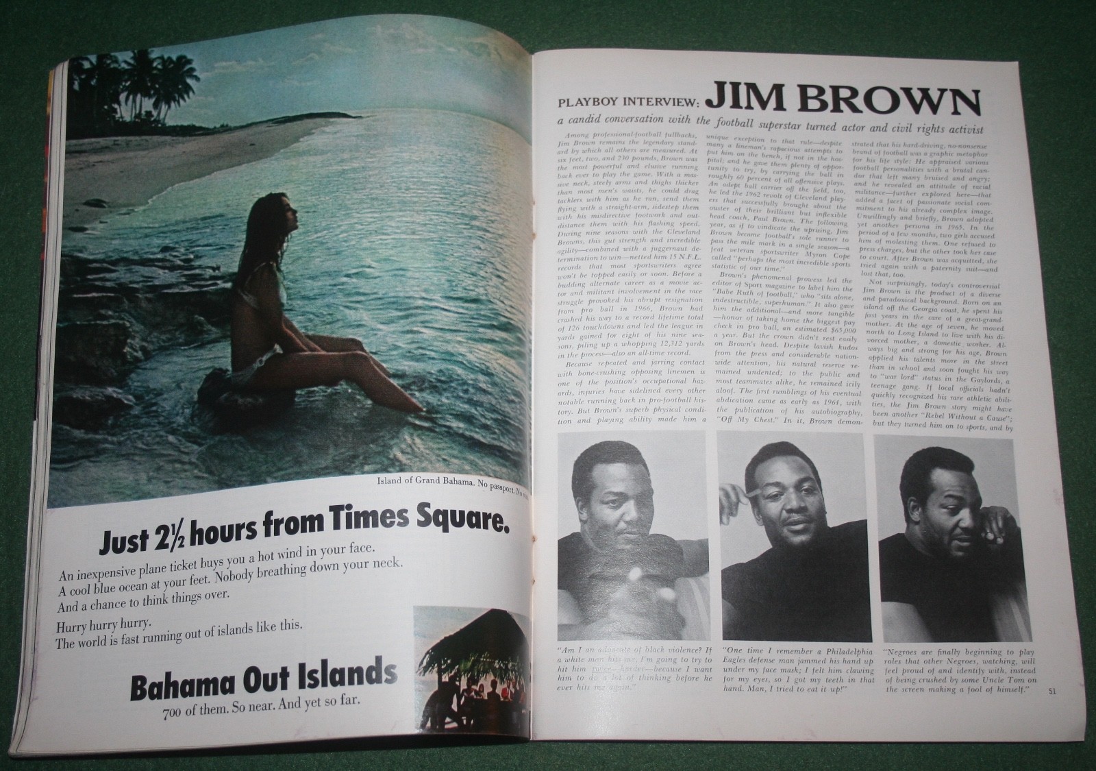 Playboy Feb 1968 POM Nancy Harwood Miss Nude Universe Contest Jim Brown | eBay