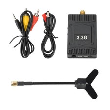 3.3GHz 4W 6W 16CH VTX/VRX Wireless Video Transmitter Receiver for FPV Drones