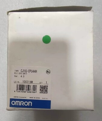 1PC Omron CJ1G-CPU44H CJ1GCPU44H PLC New In Box Expedited Shipping