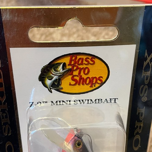 NEW Bass Pro Z-9 Gray Shad Mini Swimbait XPS Fishing Lure Jointed Crankbait - Picture 2 of 8
