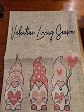 NEW Home  Garden 1pc Double Sided Valentine's Loving Garden Flag 12x18