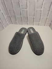 Toms Men Harbor Slippers Smoke Grey Easy Slip On size 12