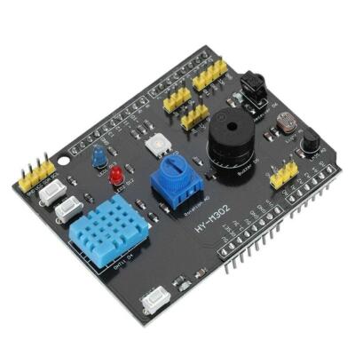 DollaTek Expansion Board Multifunktions-Erweiterungskarte enthalten Luftfeuchtigkeitssensor und LM35 Temperatursensor 9 in 1 Kompatibel mit Arduino UNO R3 DollaTek Expansion Board Multifunktions-Erweiterungskarte enthalten Luftfeuchtigkeitssensor und LM35 Temperatursensor 9 in 1 Kompatibel mit Arduino UNO R3