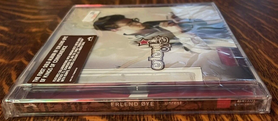 SEALED CD~ ERLEND OYE~ 2003~ UNREST~ HYPE STICKER~ NEW OLD STOCK - Imagem 2 de 4
