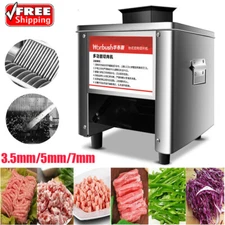 Commercial Meat Cutting Machine Stainless Steel Electric Meat Slicer Cutter 850w