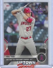 2021 Topps Now All-Star Game Baseball Card -Card #ASG-11 - Mike Trout