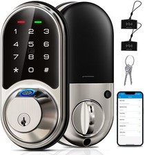 Smart Lock Fingerprint Door Lock 7in1 Keyless Entry Door Lock With App Control E