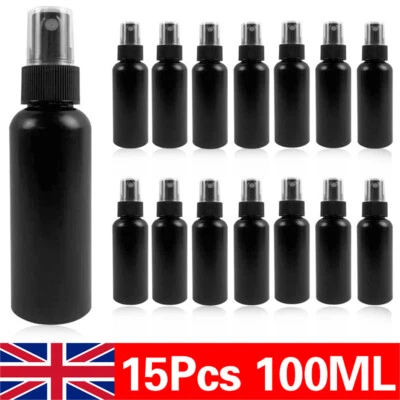 15pcs 100ml Portable Travel Plastic Perfume Atomizer Empty Spray Bottle Makeup f