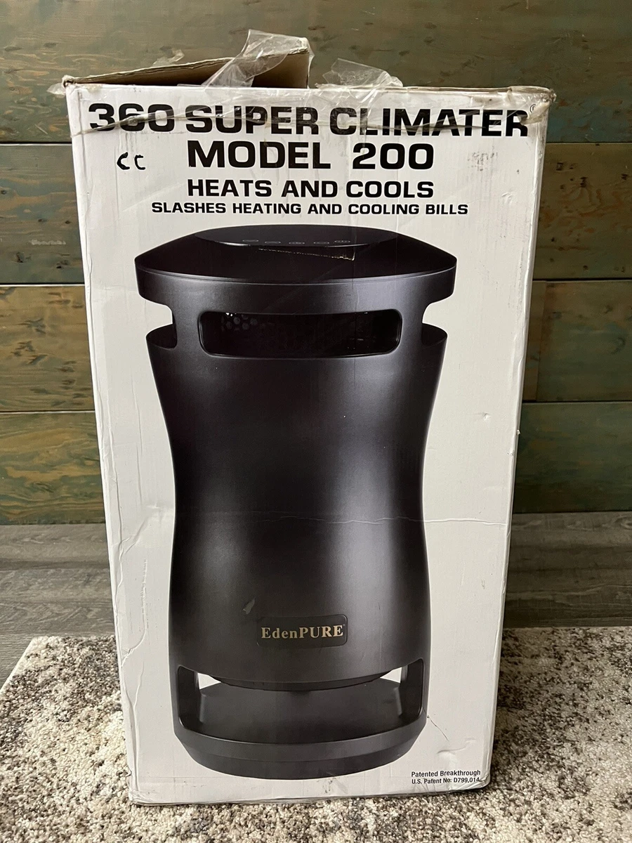 Eden Pure 360 Super Climater Infrared Heater Cooling Fan Model 200; BRAND  NEW | eBay