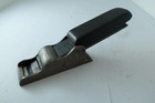 Unusual, Antique Cast-Iron 1" wide, Palm Plane with heel, Ebony Wedge (25X)