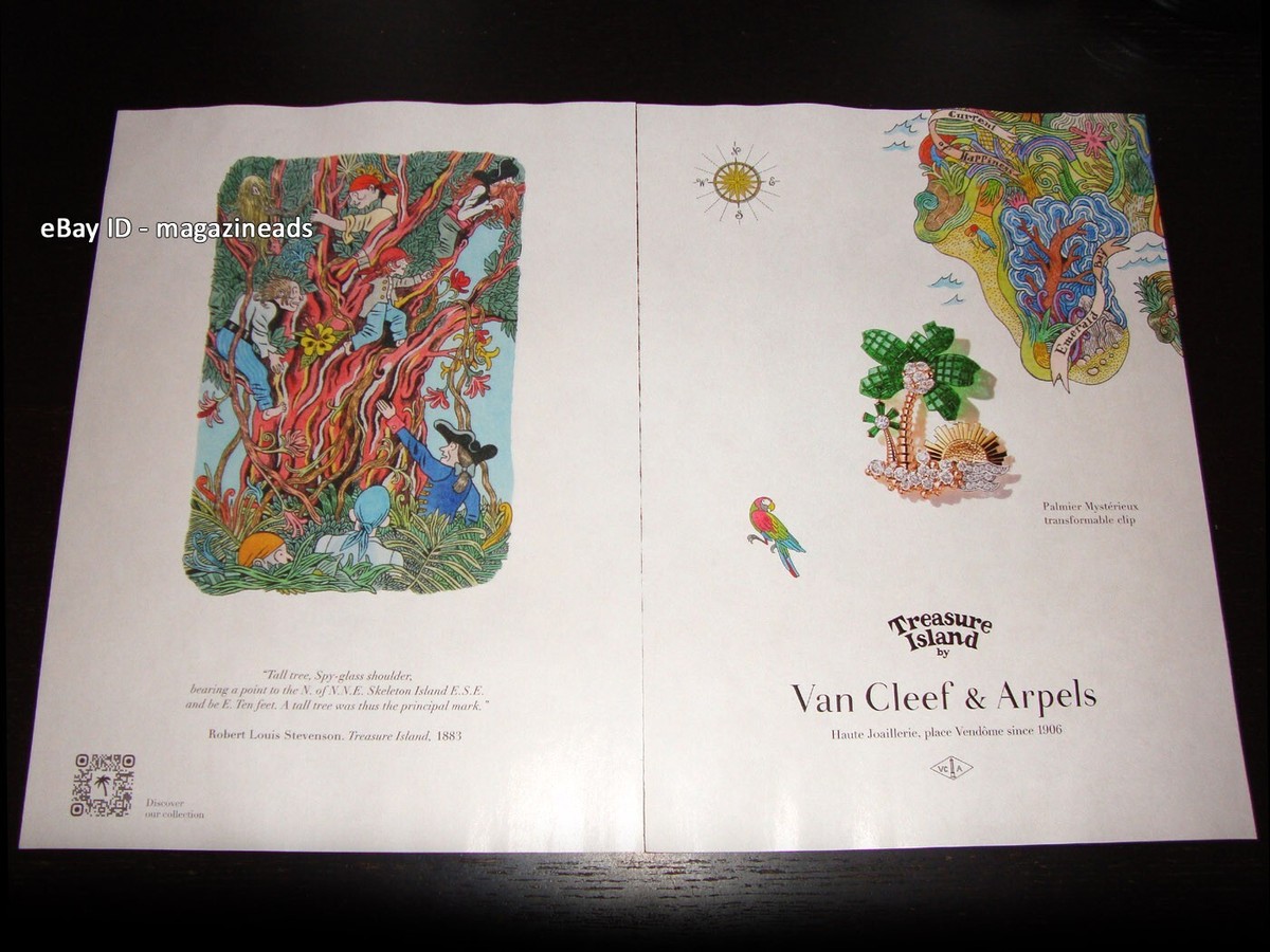 VAN CLEEF & ARPELS 5-Page Magazine PRINT AD Holiday 2024 TREASURE