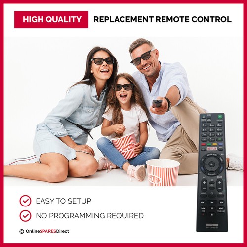 Replacement Remote Control For Sony KDL32EX650 KDL32EX653 KDL32EX655 KDL32EX7... - Picture 5 of 11