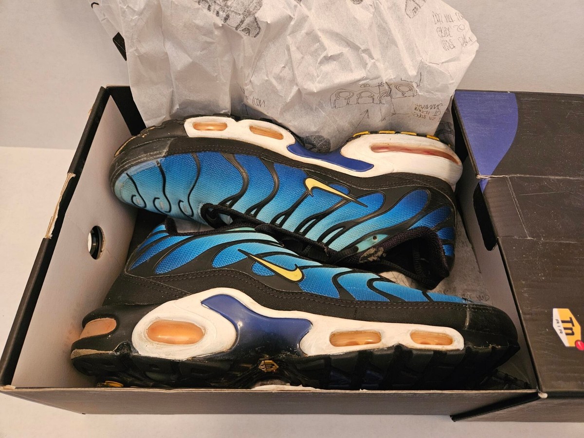 nike tuned air hyper blue