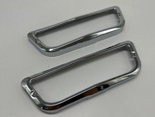 1960 Chevy Impala Belair Biscayne El Camino Parking Light Bezel Pair
