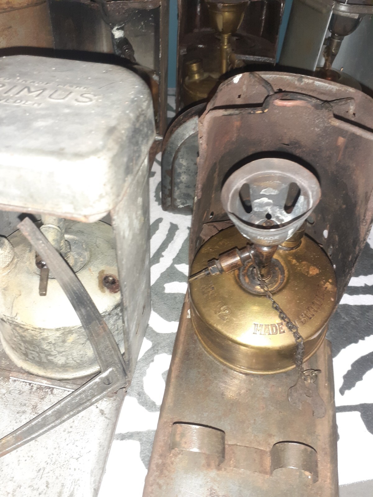 Rare Collector Job lot Vintage Rare Primus Camp Stove Radius 42 Suède