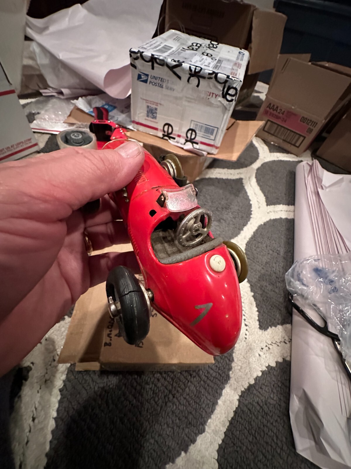 Old car toy Vintage Schuco 1070 Grand Prix Racer 1 eBay