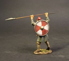 JOHN JENKINS VIKINGS  SAXONS SX-19B ANGLO SAXON FRYDMAN DEFENDING WITH SPEAR