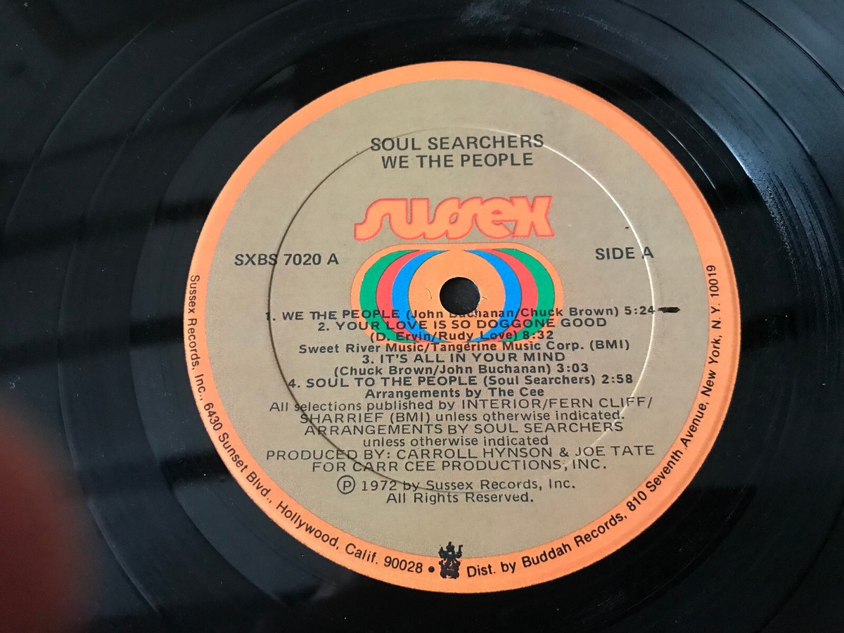The Soul Searchers 'We The People' Vinyl 12