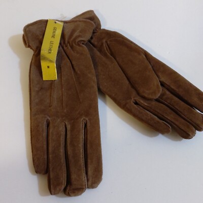 New Thinsulate Women's Tan Leather  Gloves Size Medium