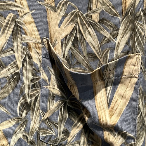 Bamboo Silk Print Size XL Men Shirt Lightweight - Picture 2 of 8