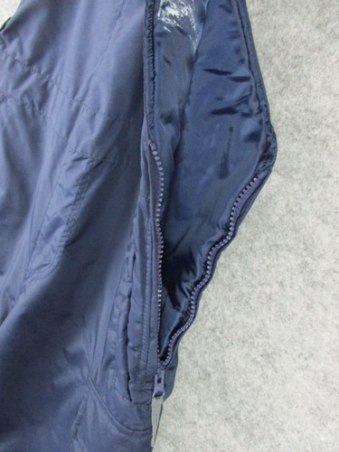 OshKosh Ski Bibs Boys Large 7 Blue Snowsuit Overalls Side Zip Winter Pants Girls - Picture 15 of 18