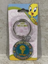 Hy-Ko Warner Bros. Looney Tunes Tweety Metal Keyring Keychain