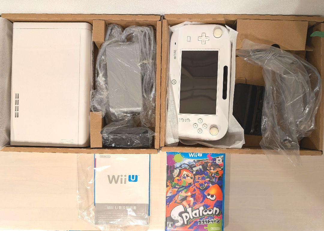 Nintendo Wii U White Premium 32GB Box Console SHIRO Tested