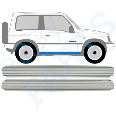 Für Suzuki Vitara 1988-1998 3 Tür Schweller Reparaturblech / Paar
