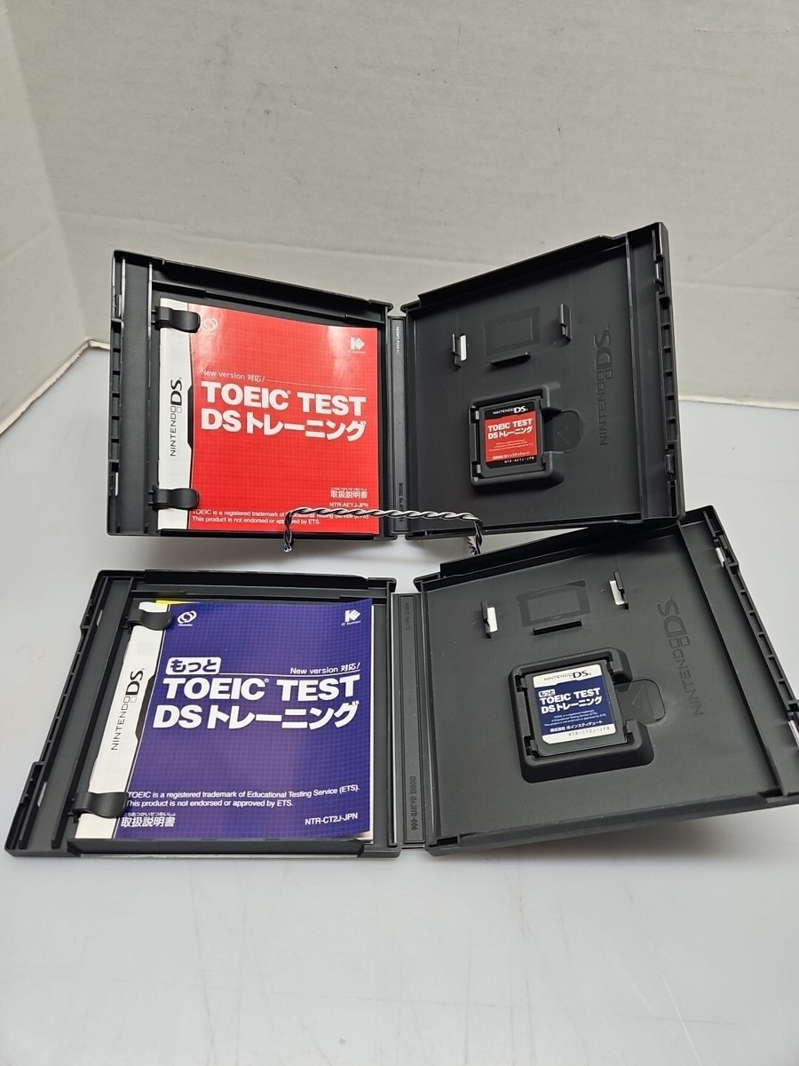 2 TOEIC Test Training Japanese Nintendo DS Japan Import US
